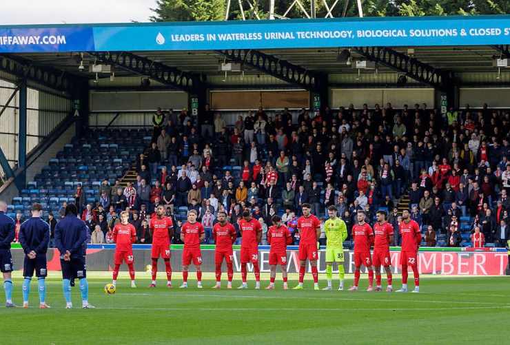 Una formazione del Leyton Orient