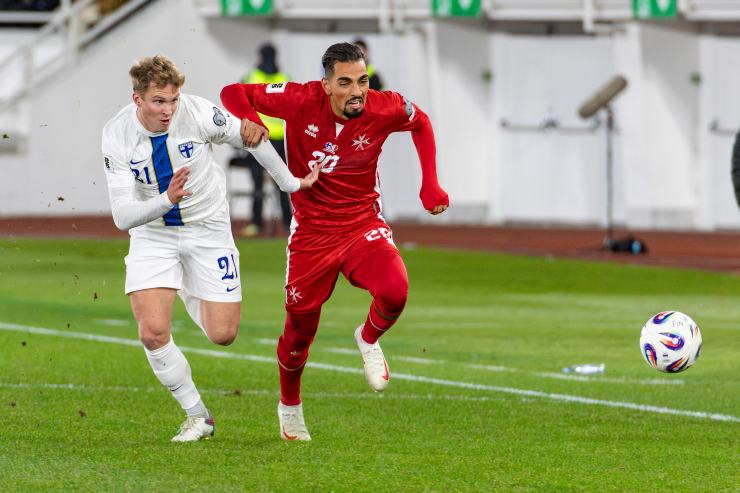 Chouaref contro la Finlandia