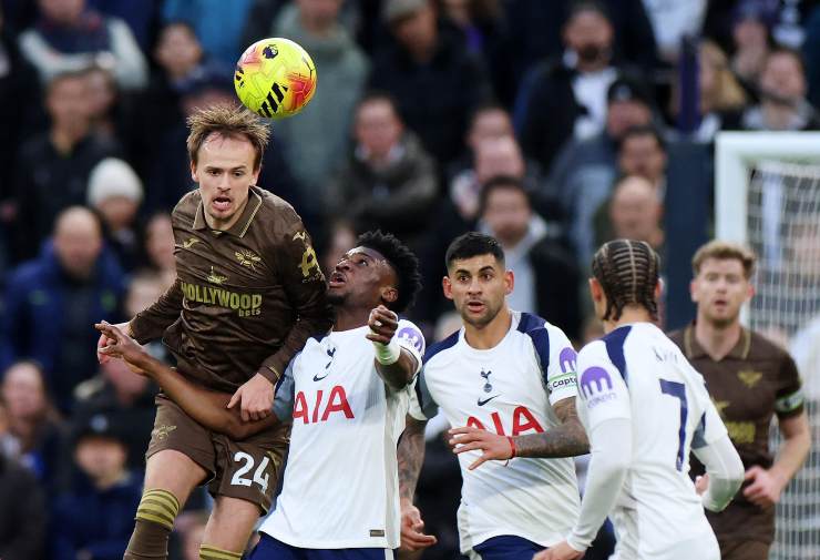 Come vedere Brentford-Tottenham 