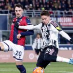 Kenan Yildiz prova la conclusione con il sinistro