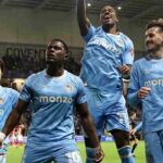 I giocatori del Coventry