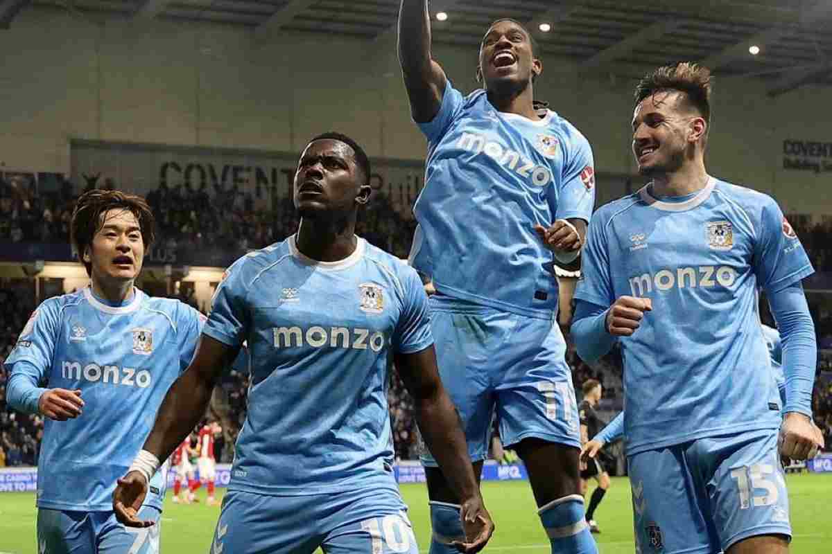 I giocatori del Coventry