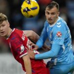 Un momento del match tra Coventry e Ipswich