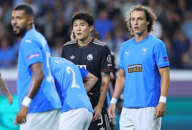 David Luiz contro il Bayern Monaco