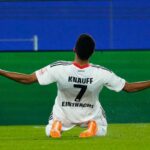 Knauff dell'Eintracht Francoforte