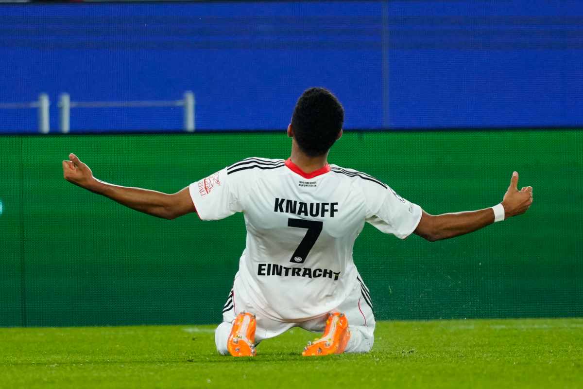 Knauff dell'Eintracht Francoforte