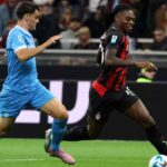 Gutierrez e Leao nel match di campionato