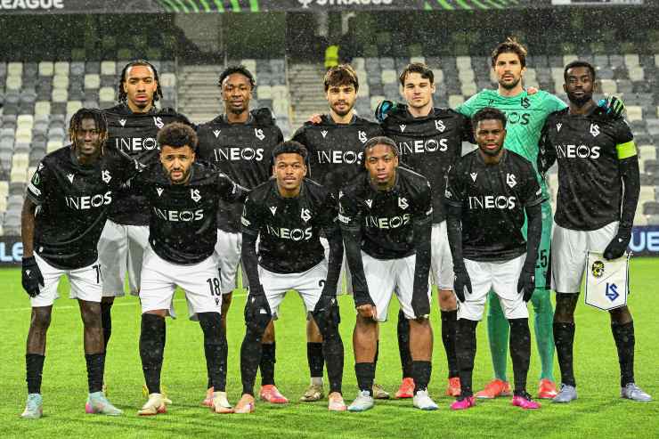 Una formazione del Losanna