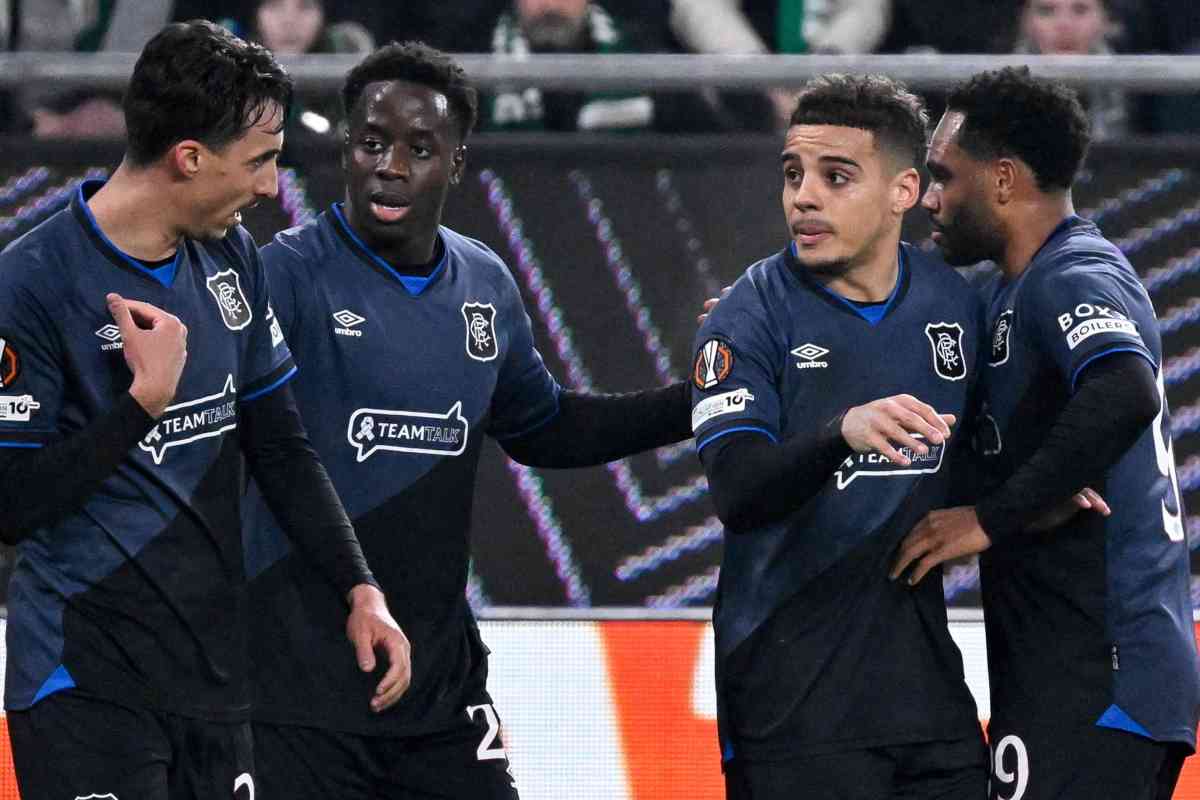 I giocatori dei Rangers