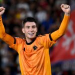 Matias Soulé esprime tutta la sua gioia