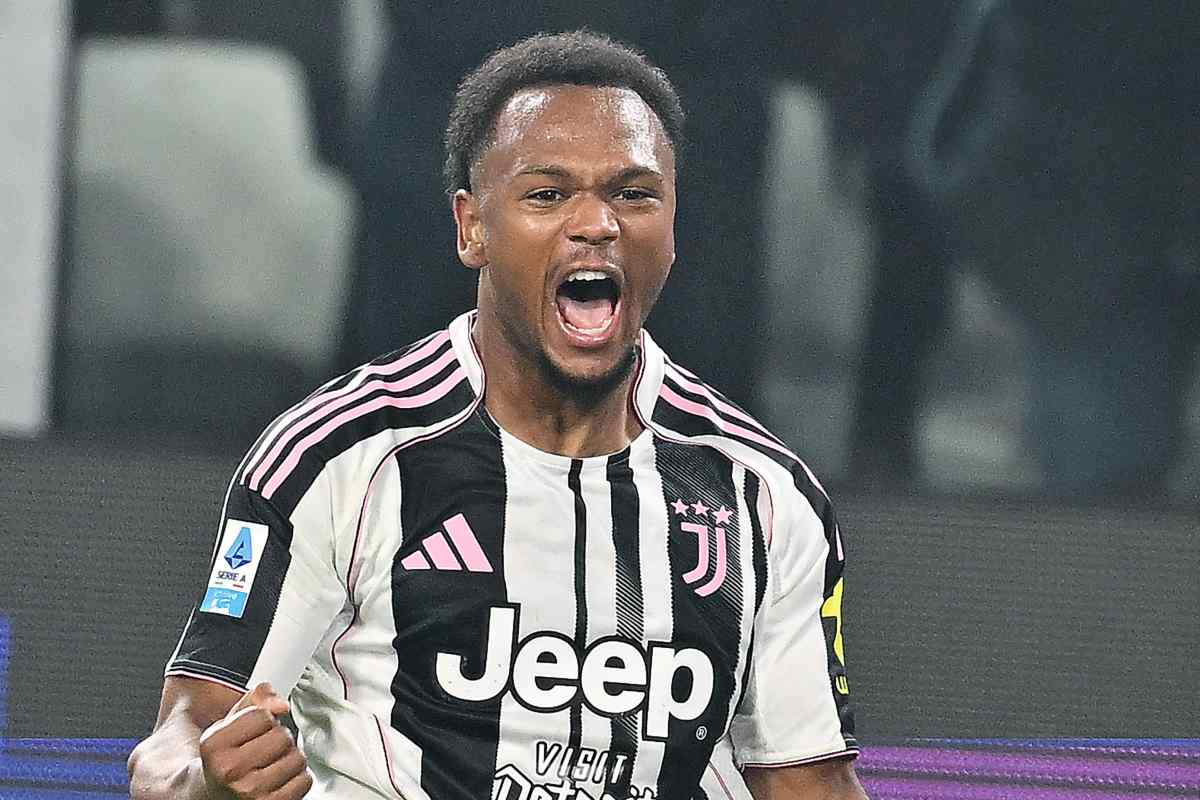 Openda esprime tutta la sua gioia dopo il gol