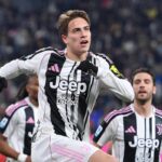 Kenan Yildiz celebra il gol alla Cremonese