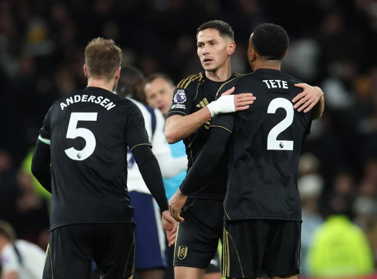 I giocatori del Fulham