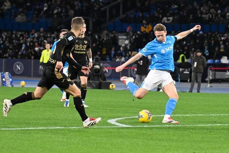 McTominay contro il Verona