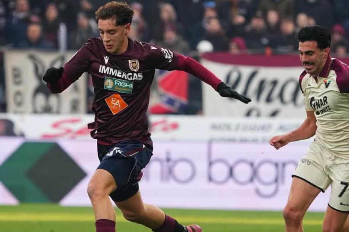 Un giocatore della Reggiana