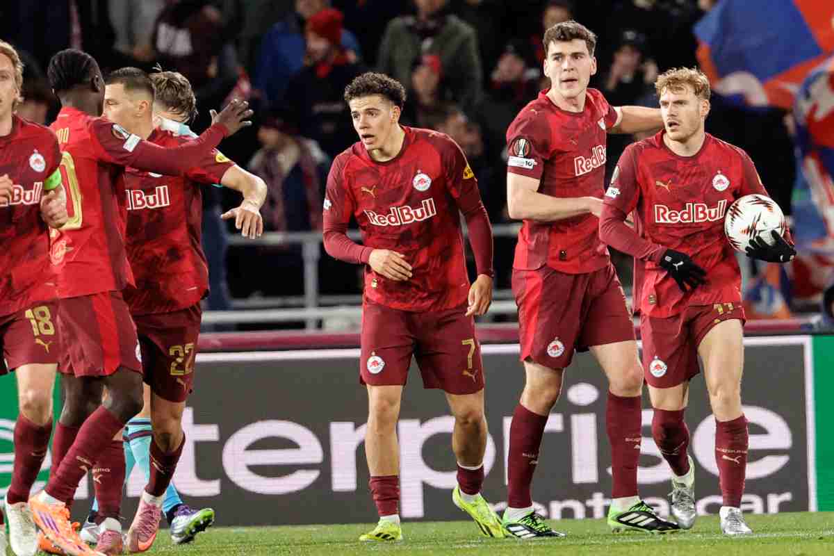 I giocatori del Salisburgo