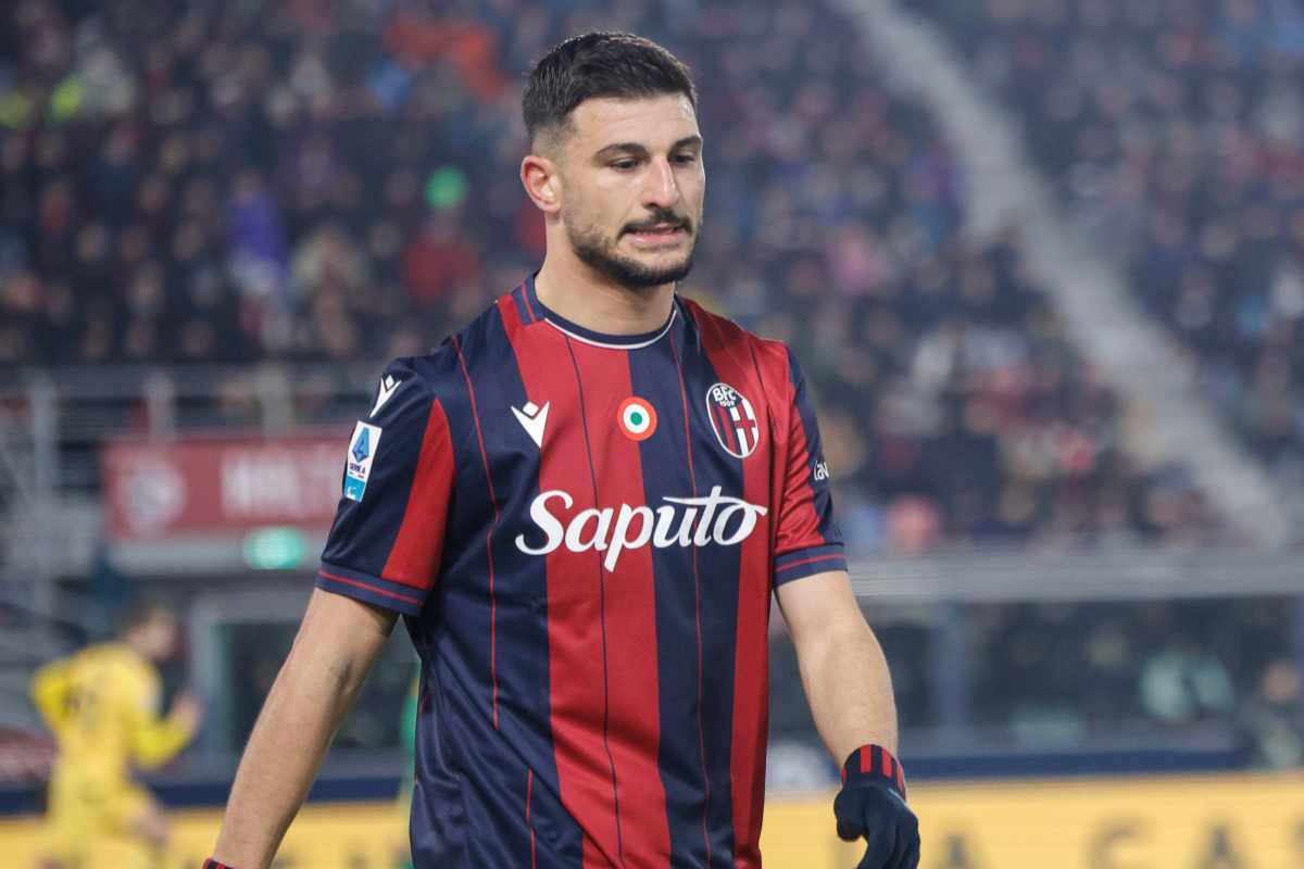 Orsolini piuttosto contrariato