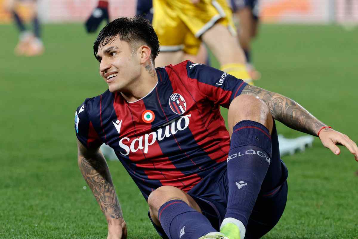 Santiago Castro, attaccante del Bologna