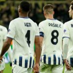 I giocatori dell'Atalanta