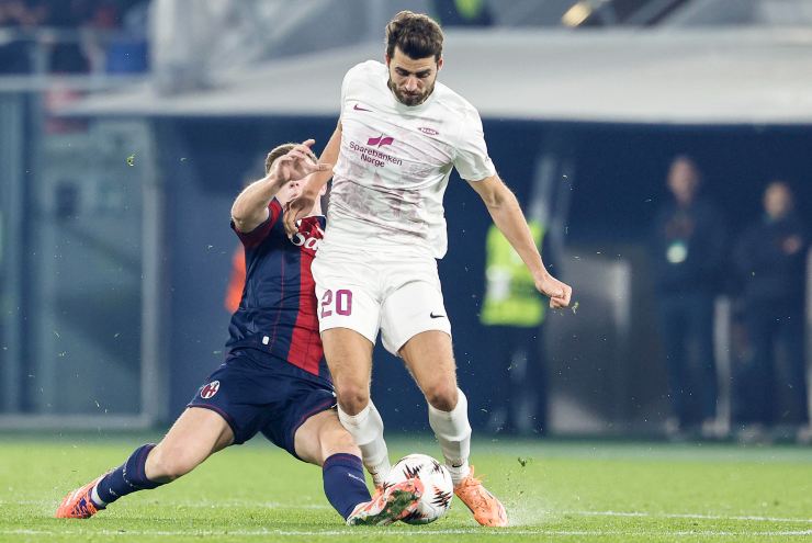 Dragsnes del Brann nel match d'andata