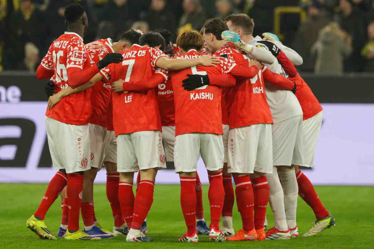 I giocatori del Mainz