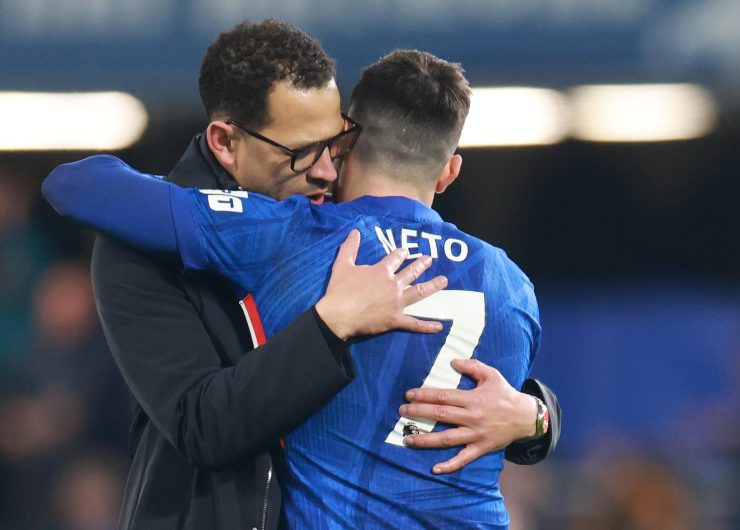 Rosenior e Pedro Neto