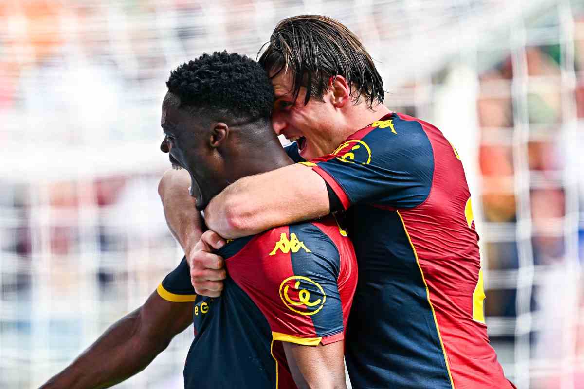 Colombo esulta con Ekuban