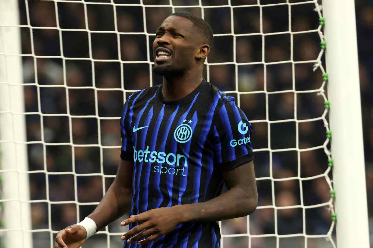 Marcus Thuram pensieroso