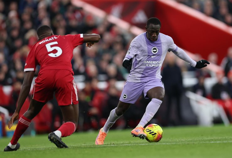 Come vedere Brighton-Liverpool