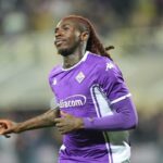 Moise Kean piuttosto contrariato