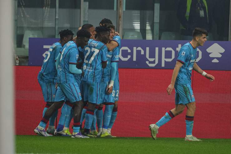 I giocatori del Cagliari