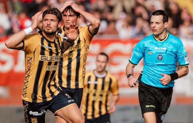 I giocatori della Juve Stabia