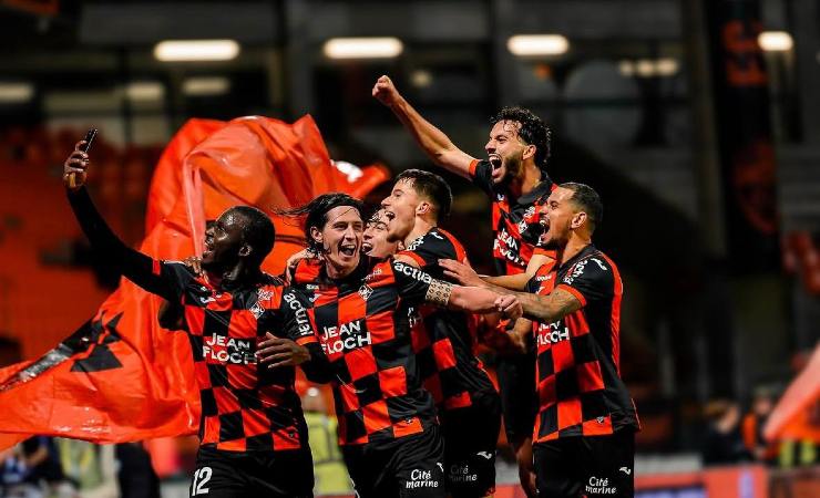 I giocatori del Lorient