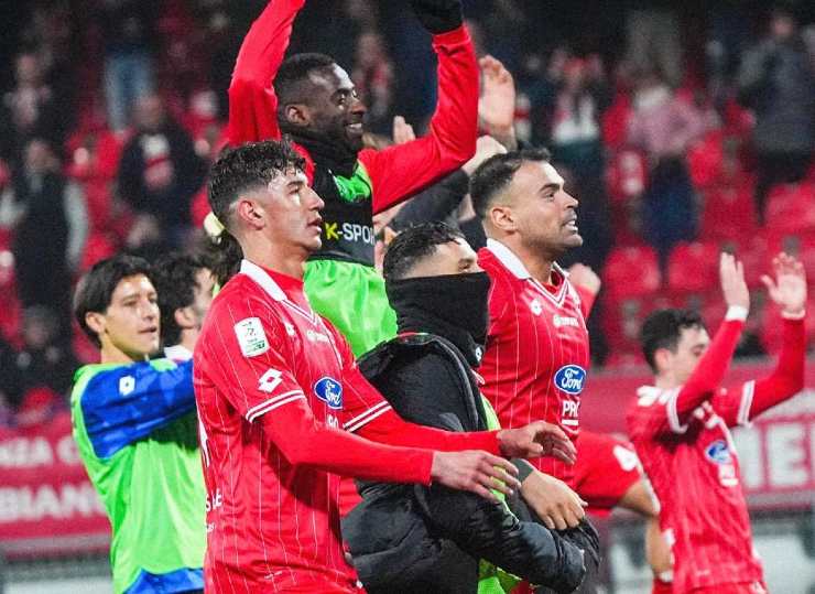 I giocatori del Monza