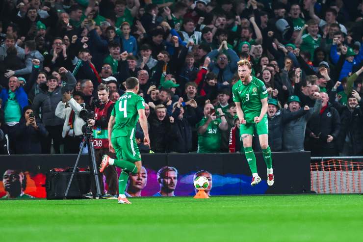 O'Shea esulta con Scales