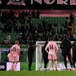 I giocatori del Palermo