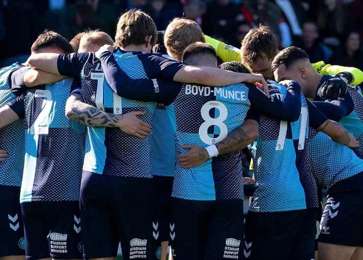 I giocatori del Wycombe