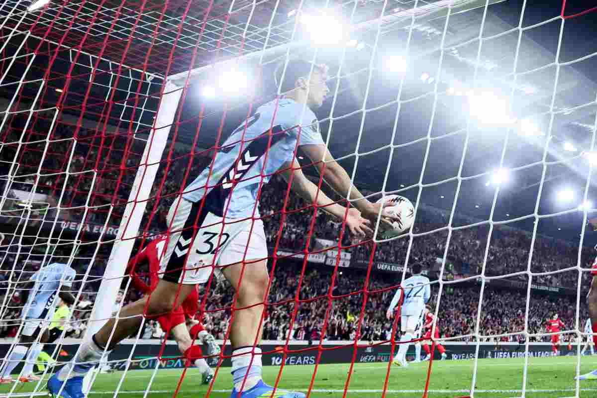 Il Celta Vigo raccoglie il pallone