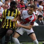 De Frutos a contatto con un avversario