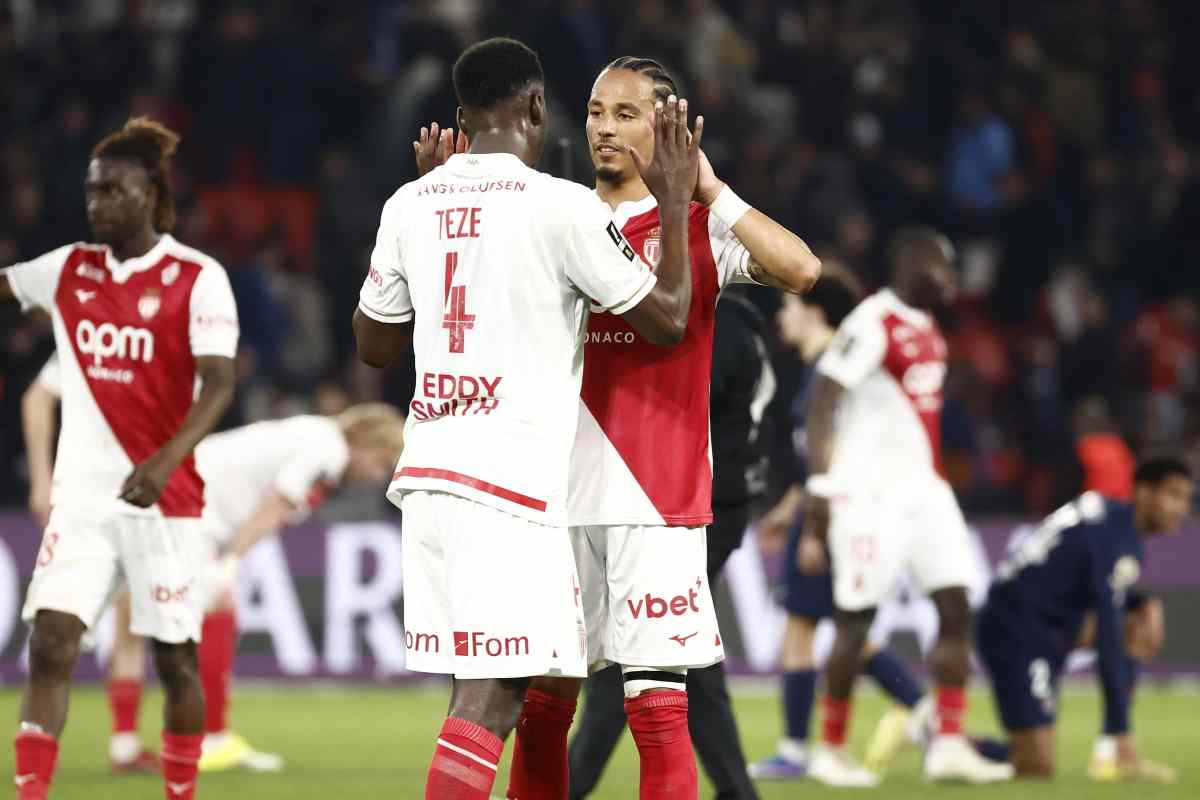 Esultanza Monaco al termine della gara