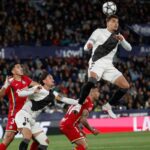Liga spagnola, colpo di testa in attacco