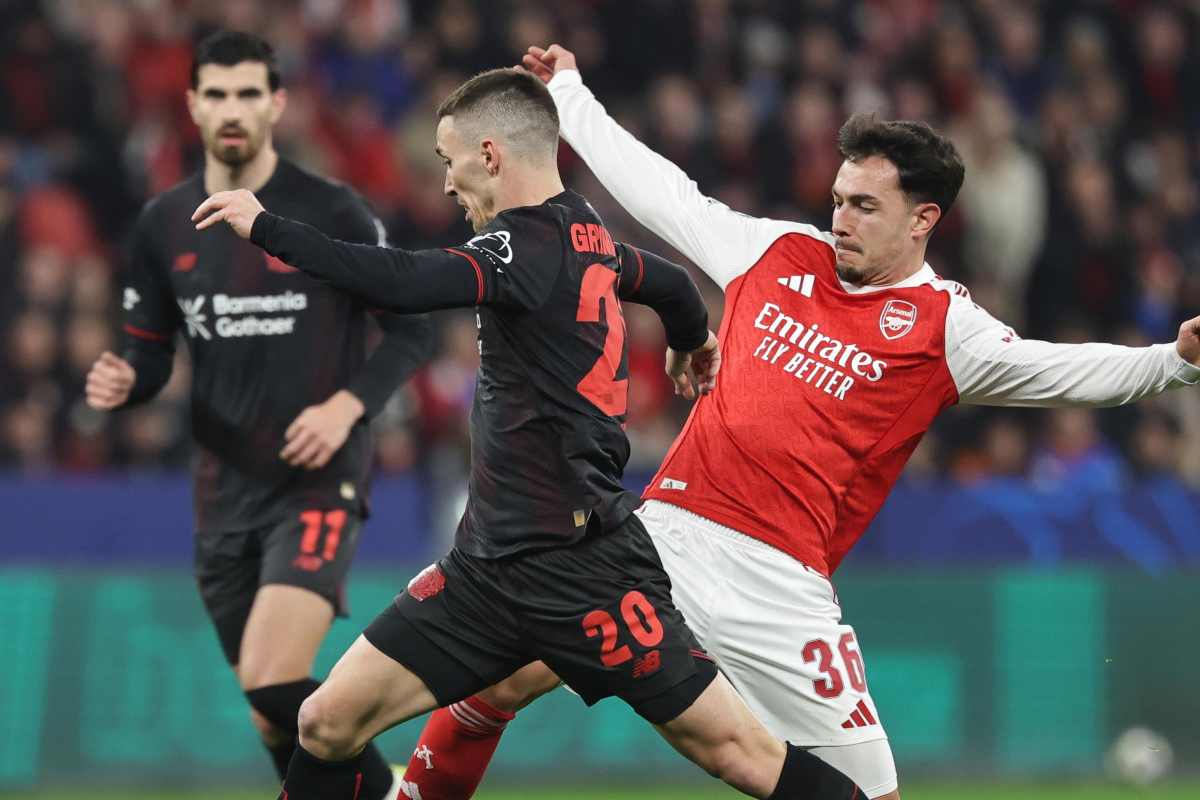 Intervento in scivolata di Zubimendi