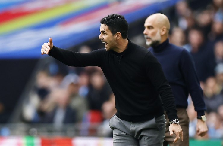 Arteta e Guardiola