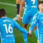 Onyeka del Coventry esulta dopo un gol