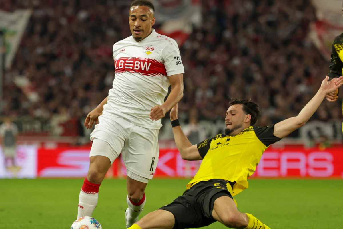 Leweling contro il Dortmund