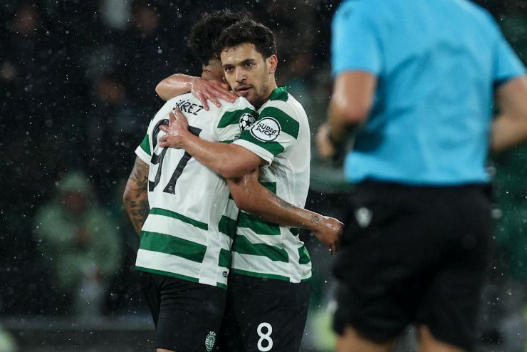 Suarez e Pedro Gonçalves