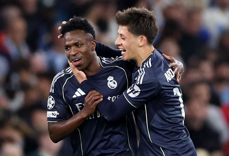 Vinicius e Arda Guler