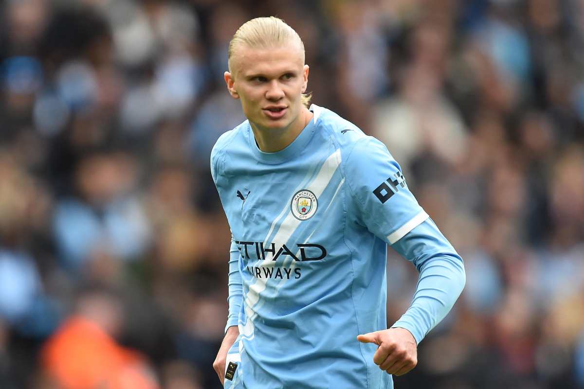 Erling Haaland, attaccante del Manchester City