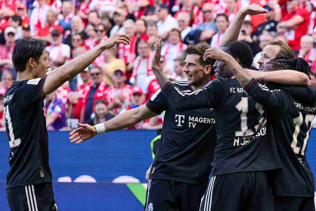 I giocatori del Bayern Monaco