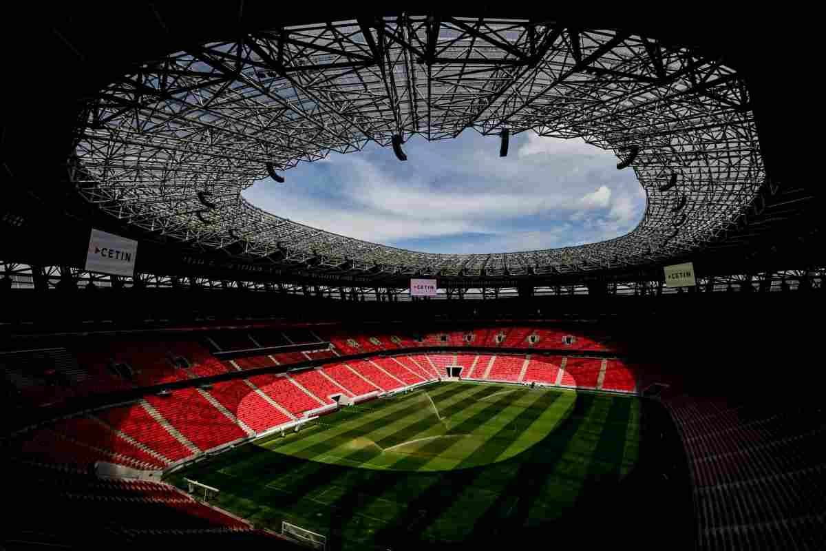 Lo stadio Puskas di Budapest